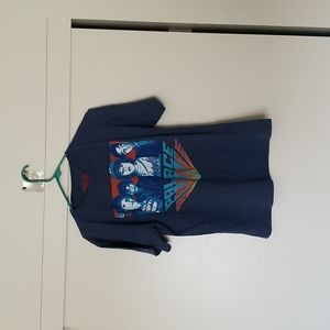 Men's Stranger Things shirt size XL short sleeve blue colored